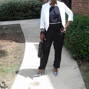 Black and White Jumpsuit